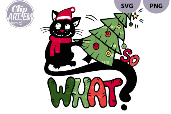 Download Winter Cat SVG Christmas Sublimation PNG - Winter Collection