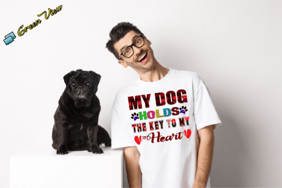 Download My Dog Holds the Key to My Hearts Design - Hearts design Collection