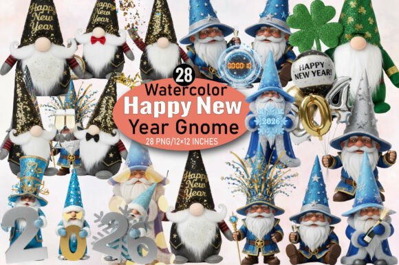 Download Gnome New Year Graphics, Gnome PNG - New year graphics Collection