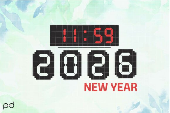 Download 11h59 2026 New Year Graphics - New year graphics Collection