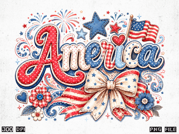 Download Retro America Flag PNG | Patriotic USA S - Usa Collection
