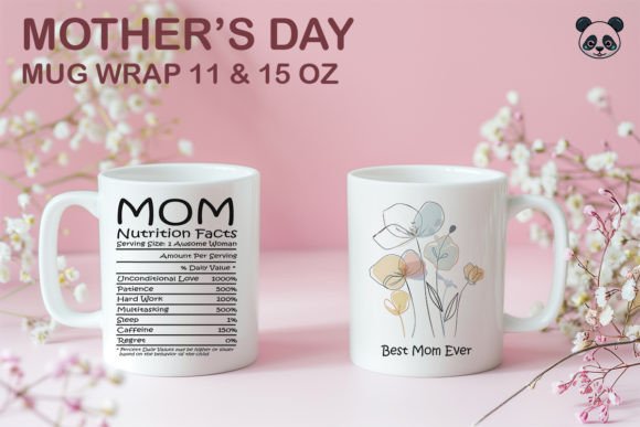 Download Mother's Day Sublimation Mug Wrap - Sublimation mug Collection