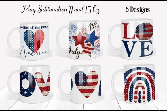 Download 4Th of July Mug Wrap | Sublimation Mug - Sublimation mug Collection